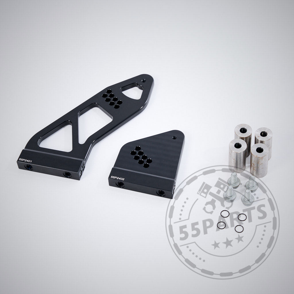 CNC gefräste Haltefüße, Spoilerfüße, Füße Aufsteller für Heckflügel, Spoiler