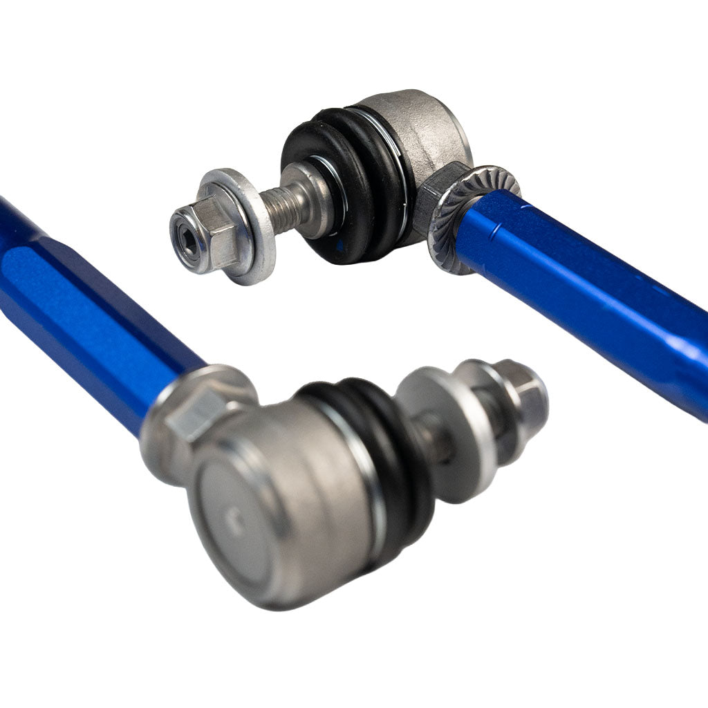 55Parts kurze verstellbare Koppelstangen mit 360° Schwenkgelenk 25-30cm M10 F2x F3x