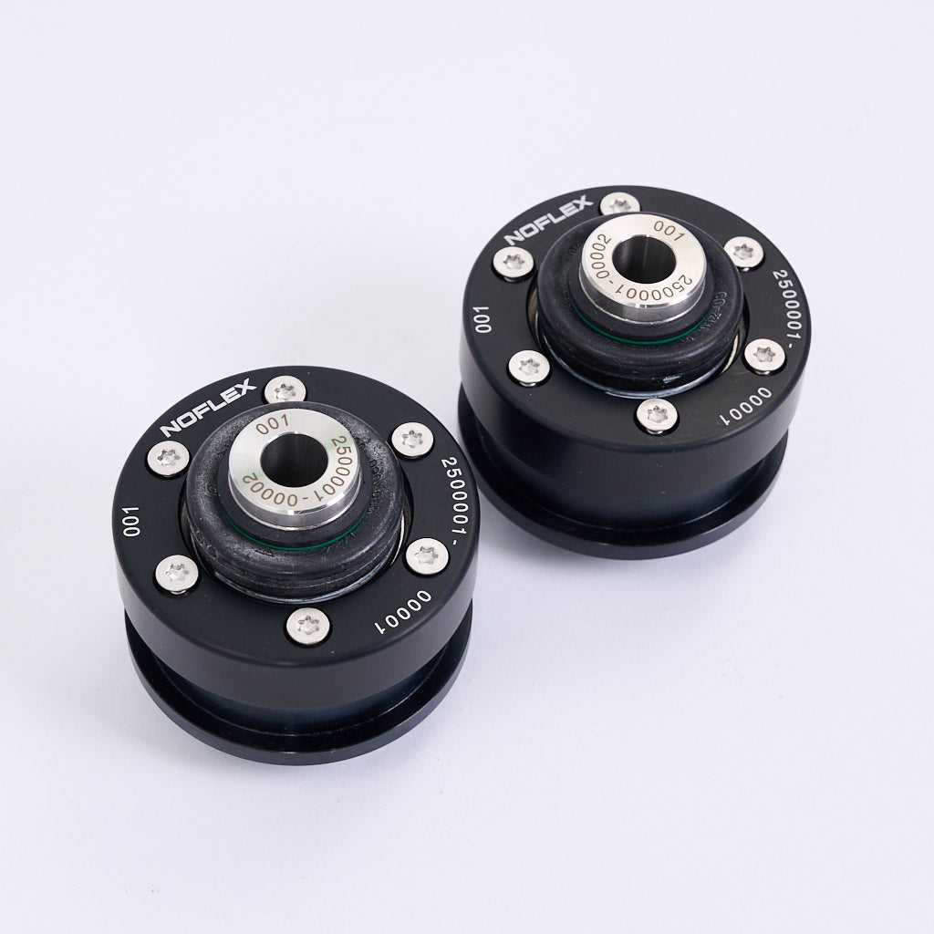 NoFlex Bearings: Uniball Querlenkerlager Trailing Arm hinten MQB Plattform passend für Golf 7, A3, Audi TT, Leon 5F