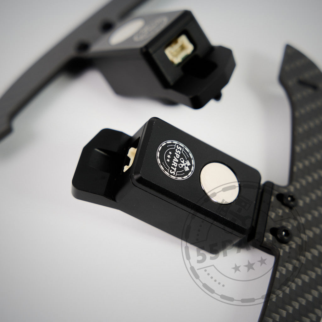 55Parts Special: Magnetische Schaltwippen / magnetic paddle Shifter (aus dem Rennsport) passend für Toyota GR Yaris