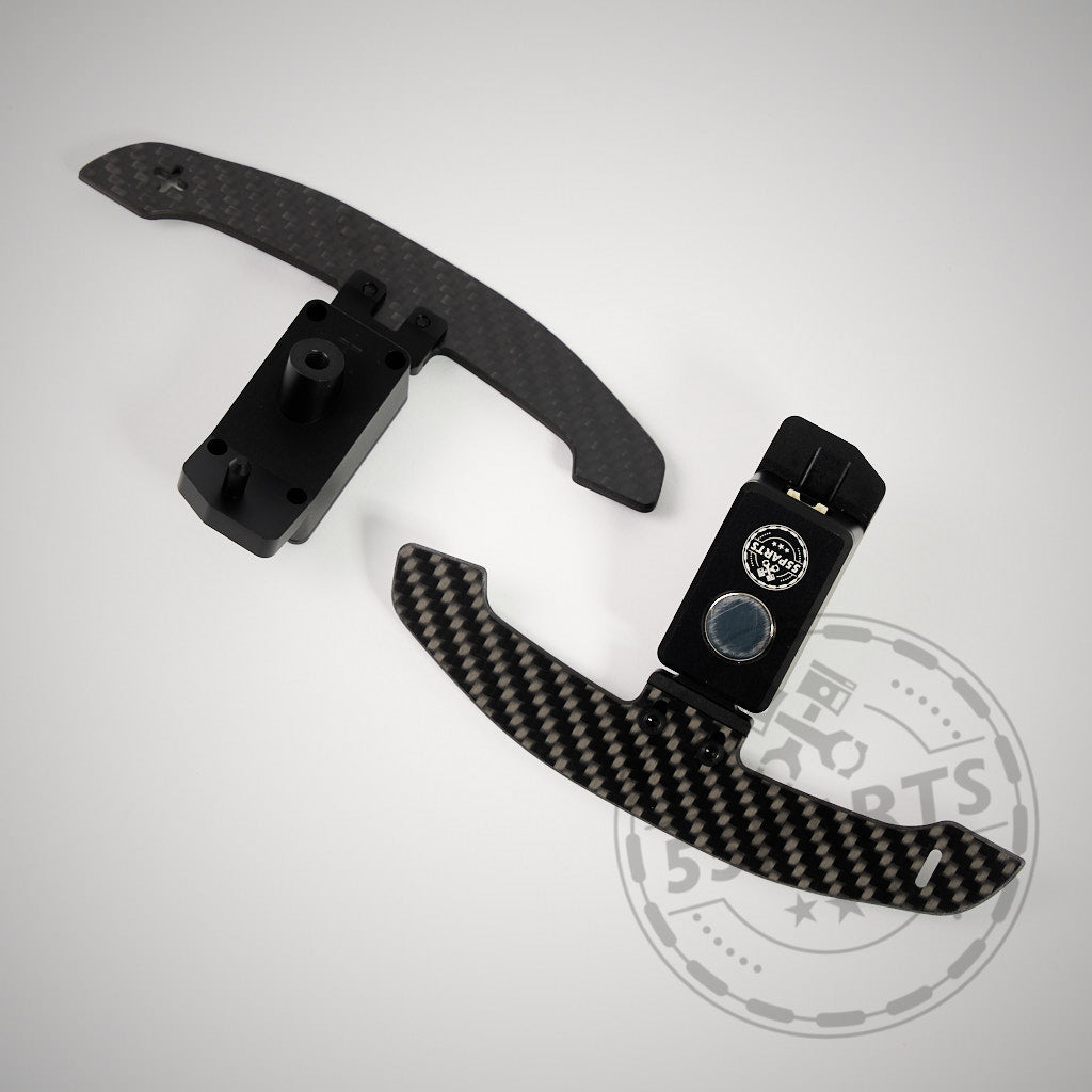 55Parts Special: Magnetische Schaltwippen / magnetic paddle Shifter (aus dem Rennsport) passend für Toyota GR Yaris
