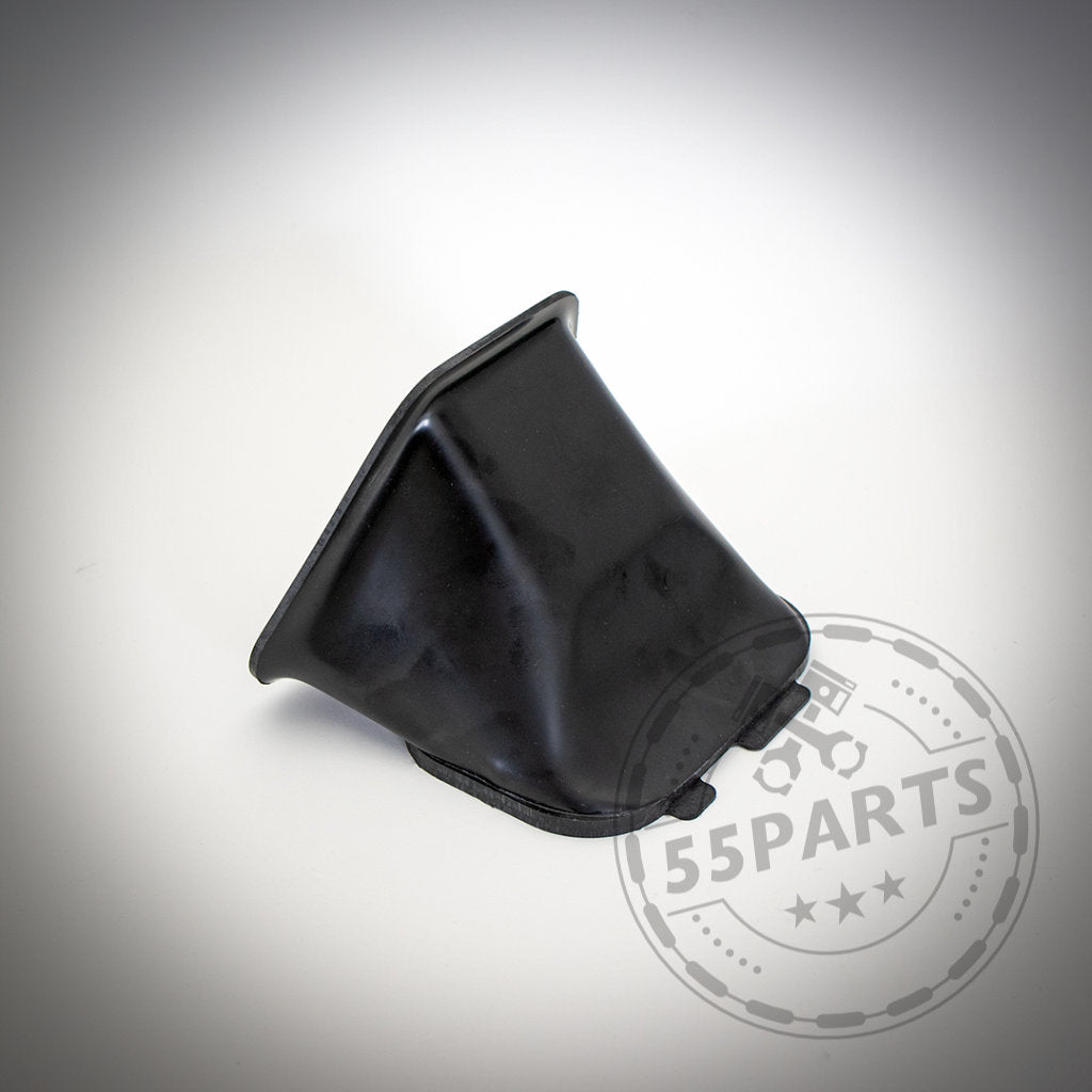 Exklusive schwarze Kunststoff-Lufthutze / Ram Air Intake Ansaugung für die meisten BMW F-Serie Modelle, abgebildet auf weißem Hintergrund mit transparentem Logo-Wasserzeichen. Inklusive Gutachten!.