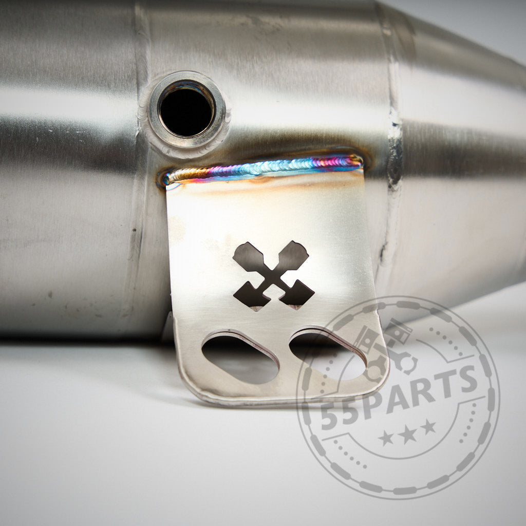 55Parts Eintragbare 300 Zeller Downpipe B58 passend für BMW M140i, M240i, 340i, 440i, 540i, 640i, 740i  F- und G Serie OPF UND NON OPF Modelle
