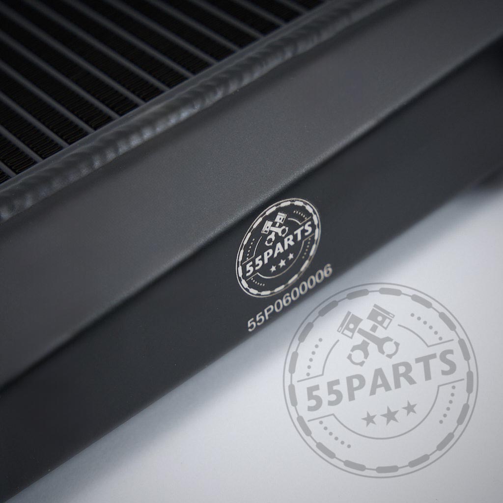 55Parts Aluminium Upgrade Kühlmittelkühler, Wasserkühler seitlich (für die Radhäuser) passend für BMW G87 M2, G80 G81 M3, G82 G83 M4 S58 INKLUSIVE TEILEGUTACHTEN!