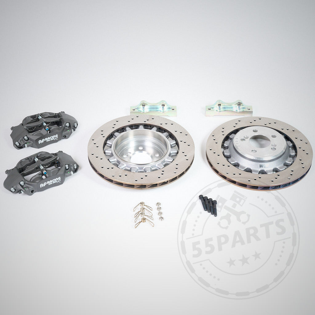 55Parts Special: Bremsen (Upgrade) Set Hinterachse F-Serie passend für  blaue Bremse F8x M2, M3, M4