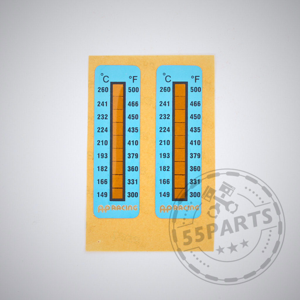 55Parts Special: AP-Racing Temperatur Messstreifen für Bremssattel