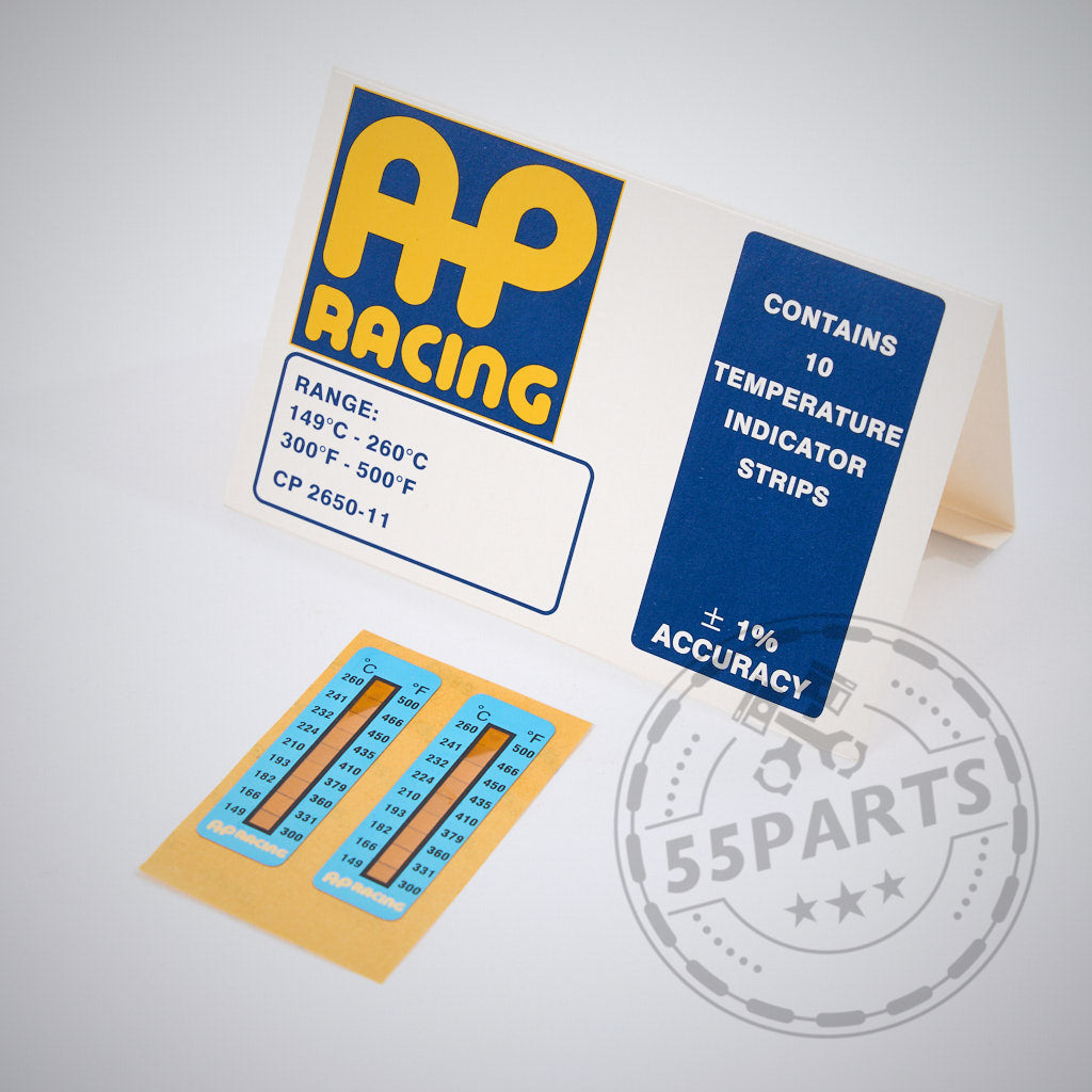 55Parts Special: AP-Racing Temperatur Messstreifen für Bremssattel