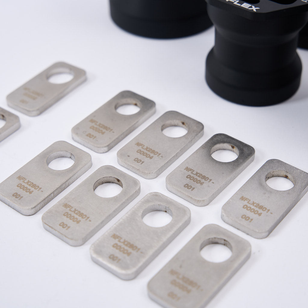 NoFlex Bearings: Differential Lager (mit Höherlegung) Diff Aufhängung passend für BMW F8x u. G8x M2, M3, M4