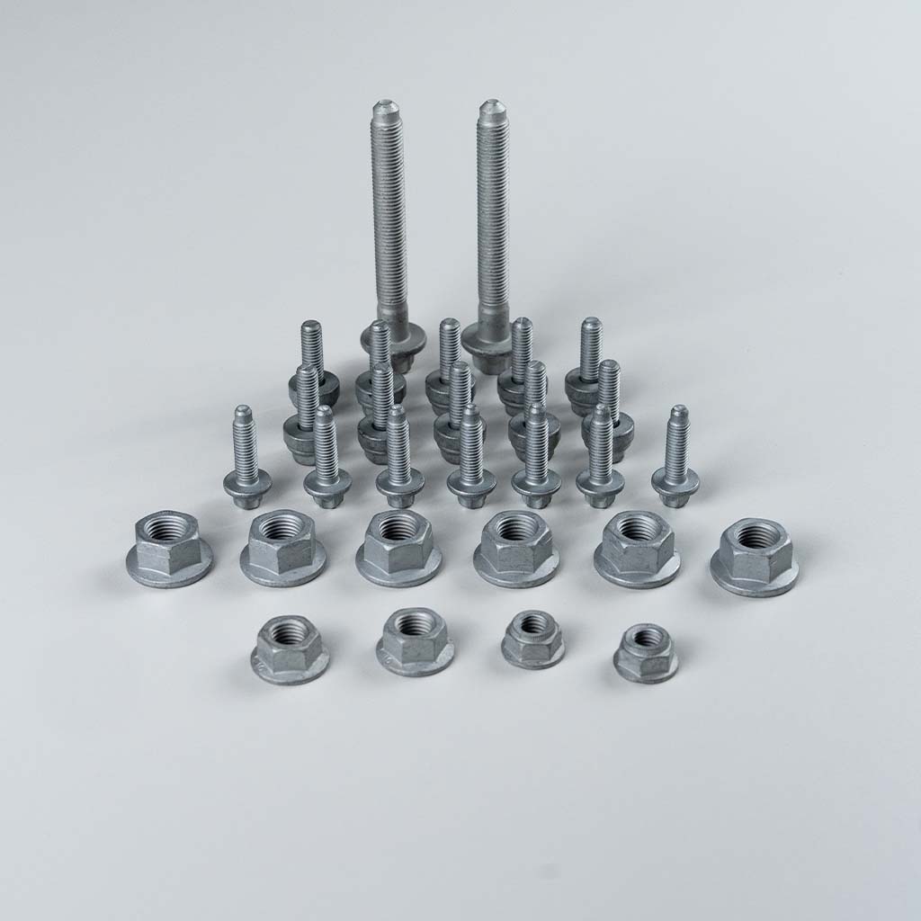 Einbauset Schraubenset Fahrwerk passend für BMW 1er F2x, 2er F2x, 3er F3x, 4er F3x