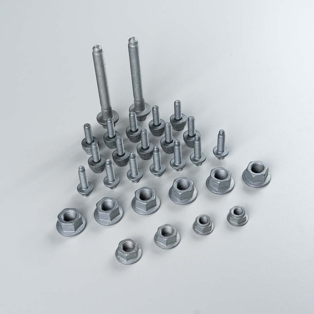 Einbauset Schraubenset Fahrwerk passend für BMW 1er F2x, 2er F2x, 3er F3x, 4er F3x