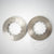 55Parts Special: Zweiteilige, schwimmend gelagerte Bremsscheiben J-Hook passend für originale BMW F87 M2 Competition (Track Pack) 6-Kolben Bremsanlage 400x36mm
