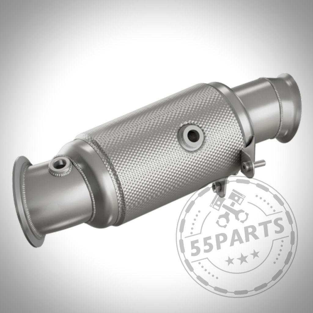 HJS ECE Downpipe mit 300 Zellen Sport-Kat. passend für BMW M135i, M235i, M2, 335i, 435i N55 F-Serie EWG / PWG
