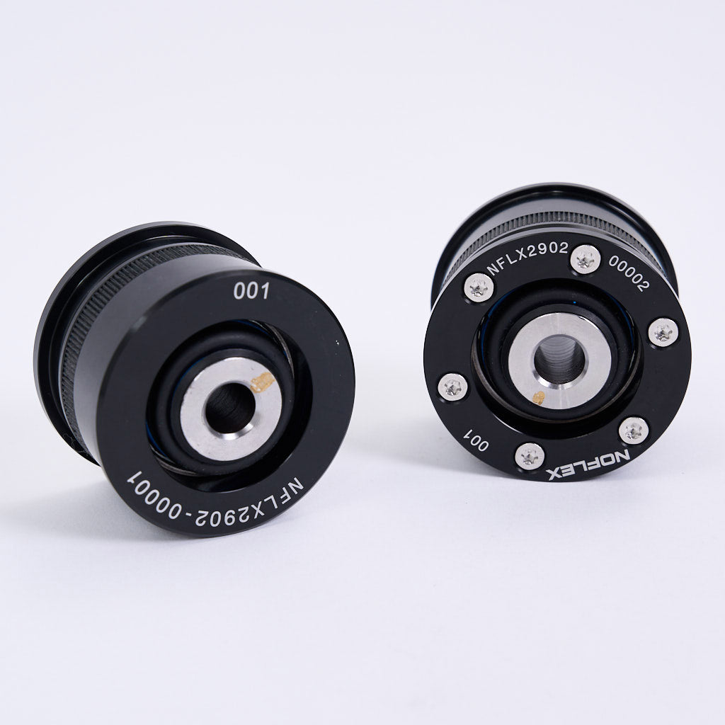 NoFlex Bearings: Uniballlager für hinteren Längslenker passend für BMW 3er E36, E46, X3 E83, Z4 E85, E86