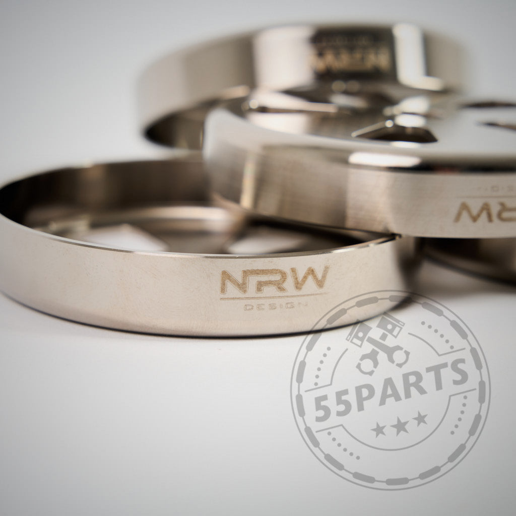 NRW Design - Billet 4130 Stahl VANOS Kappen - VANOS Abdeckungen passend für BMW E9X M3 mit S65 Motor