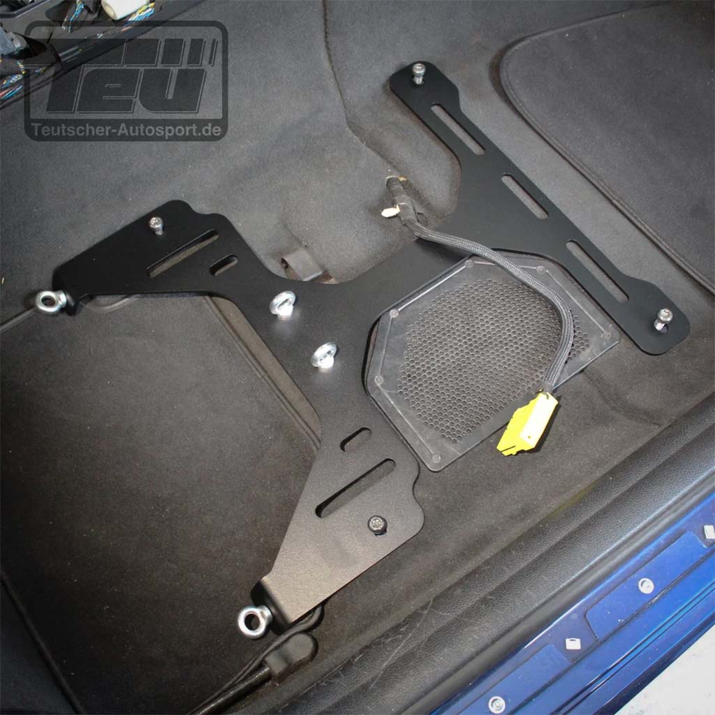 Teutscher 6-Punkt-Gurtplatte passend für BMW E-/ F- &amp; G-Modelle, Toyota Supra A90 inkl. Materialnachweis
