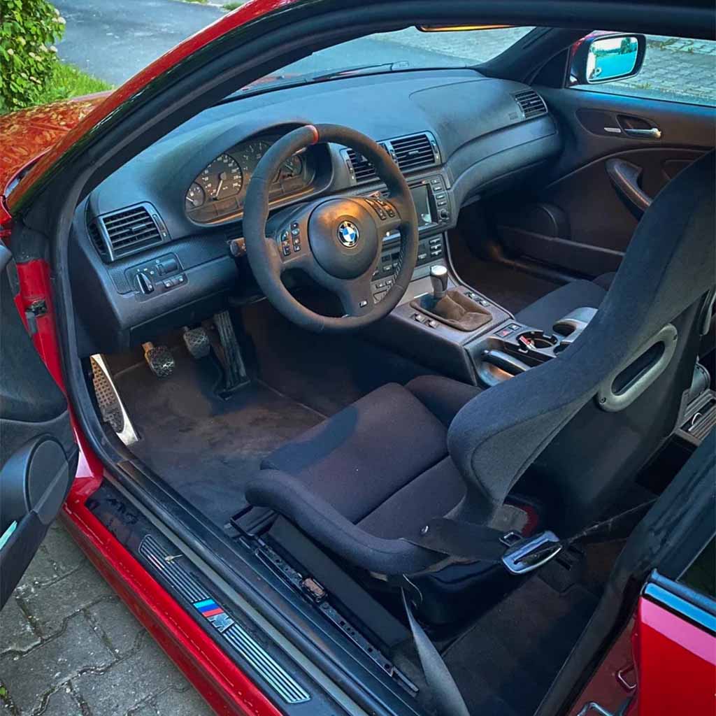 Teutscher Recaro, Sparco, OMP Sitzkonsolen passend für BMW E46, E85, E86 Z4 inkl. Materialnachweis