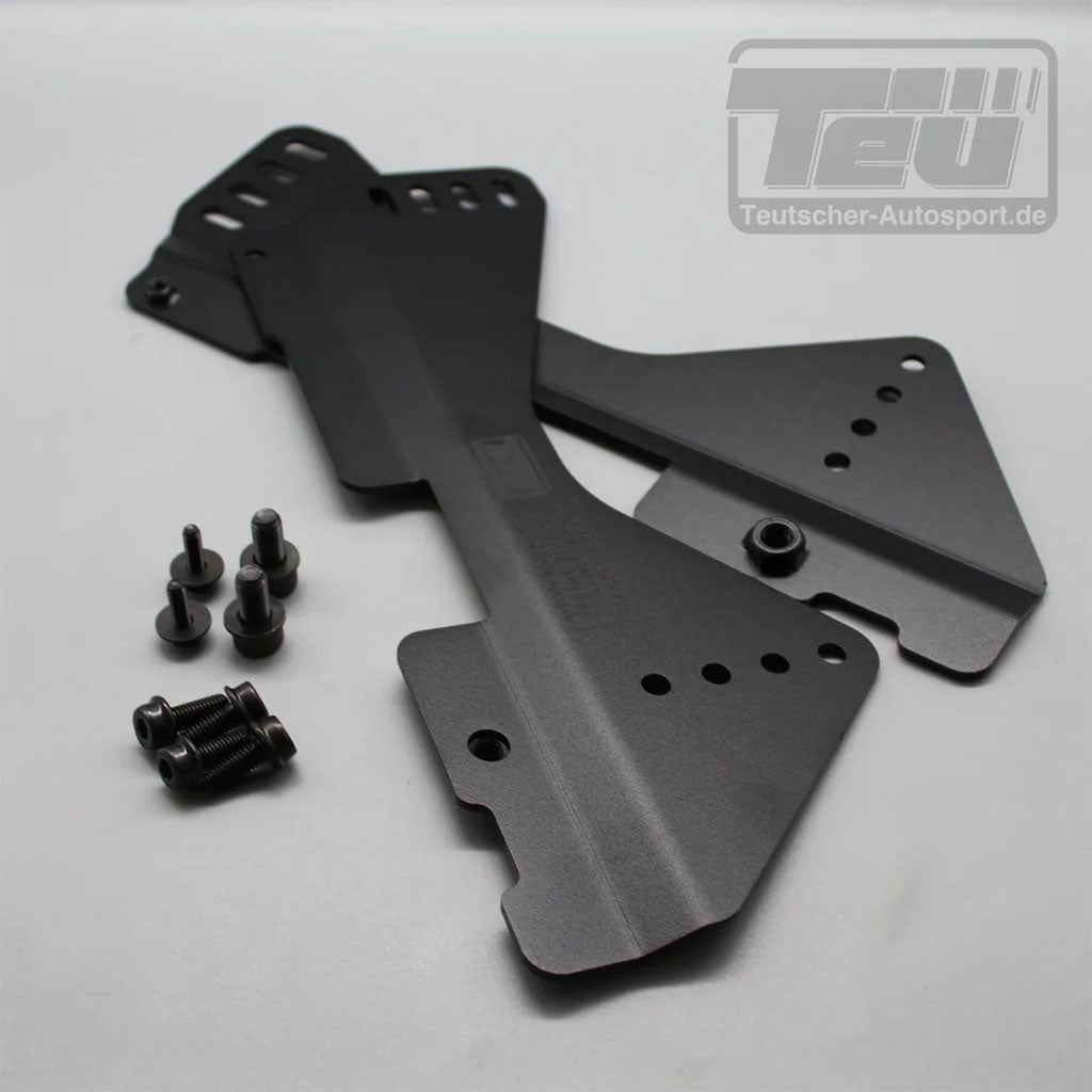 Teutscher Recaro, Sparco, OMP Sitzkonsolen passend für Porsche 911 997, Boxter 987, Cayman 987C inkl. Materialnachweis