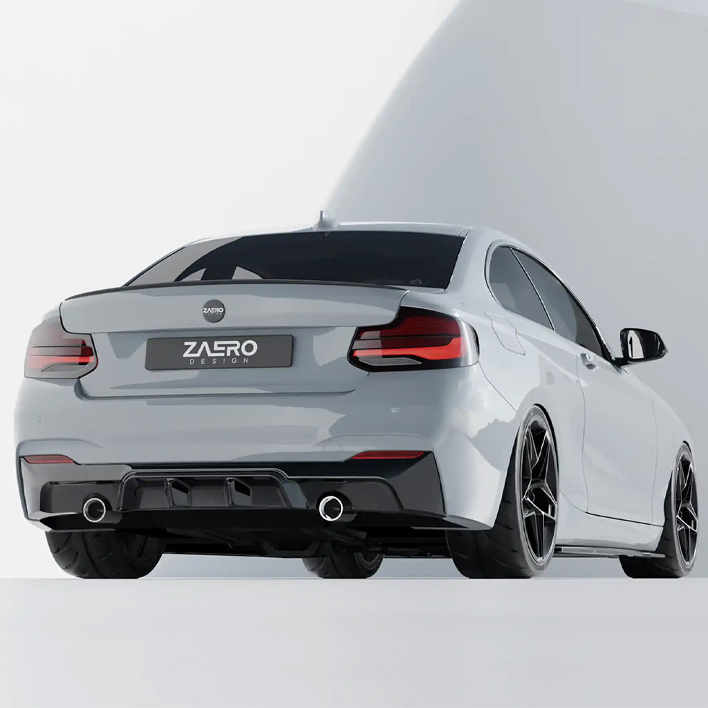 ZAERO Design EVO-1 Diffusor passend für BMW F22, F23 M235i, M240i