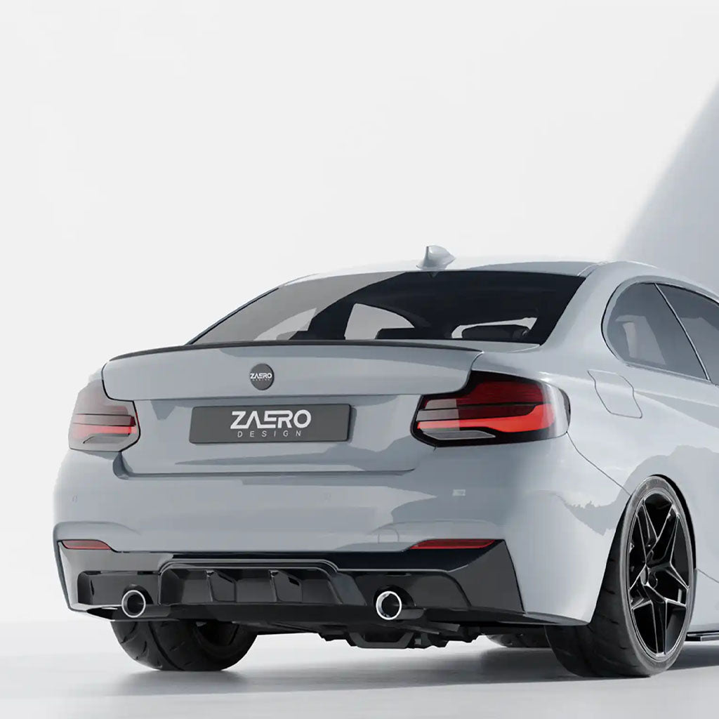 ZAERO Design EVO-1 Diffusor passend für BMW F22, F23 M235i, M240i