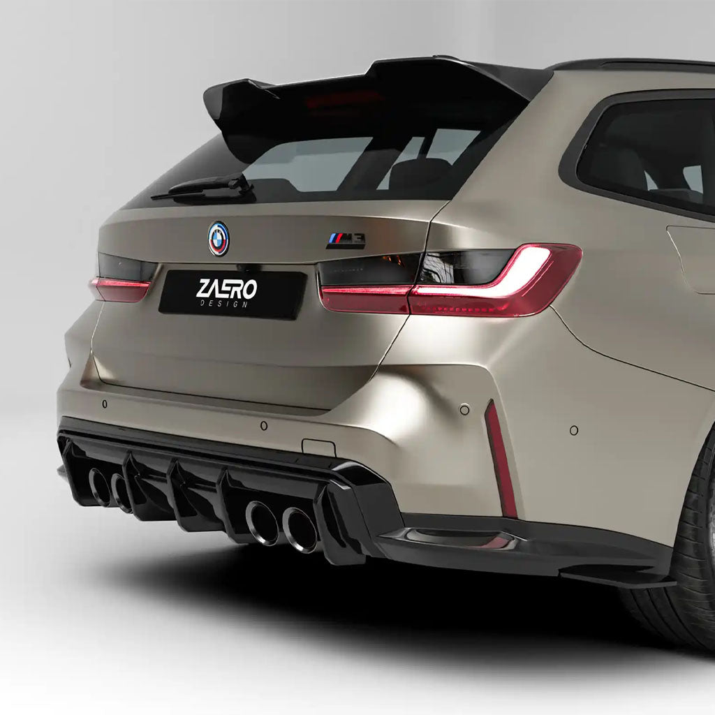 ZAERO Design EVO-S Diffusor passend für BMW M3 G80, G81, M4 G82, G83