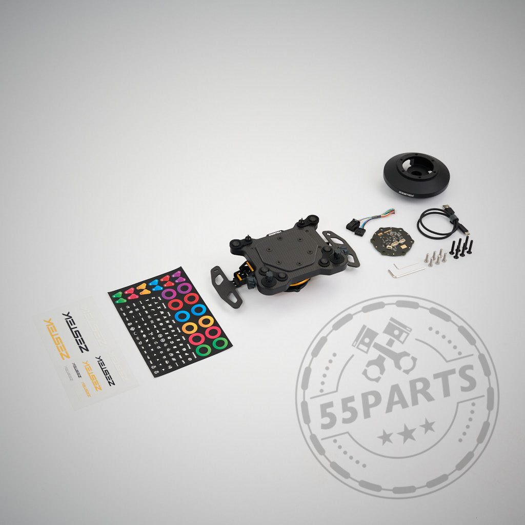 Exklusiv: Zestek Lenkradnabe, passend für alle BMW E-, F-, G-Serie sowie Toyota Yaris und Supra.