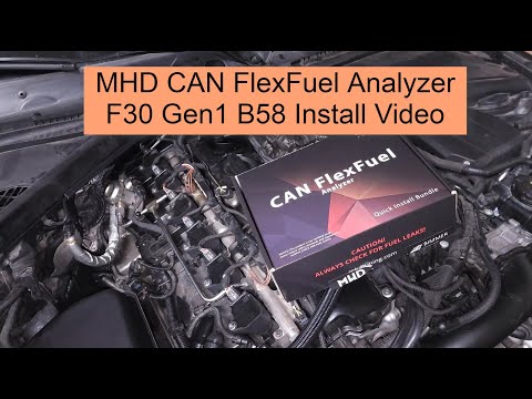 55Parts Exclusive: MHD CAN Flex Fuel Analyzer (ECA Ethanol Content Analyzer) Quick Install Kit