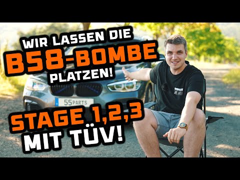 Legales Tuning by 55Parts: Stage 3 für B58 Generation 2 – 476 PS / 680 Nm MHD TÜV Map inkl. Upgrade-Turbolader BMW M240i G42, M340i 440i G2x, 540i 640i G3x, 740i 840i G1x, X3 X4 X5 X6 X7 40i G0x, Z4 40i G29, A90 Toyota Supra