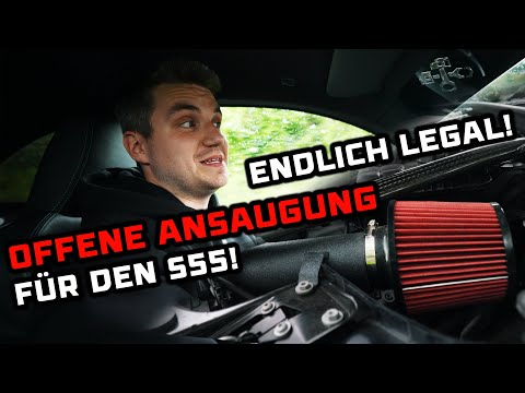 Offene Ansaugung Dual Cone Intake passend für BMW M2 Competition, M3, M4 S55 INKL: TEILEGUTACHTEN