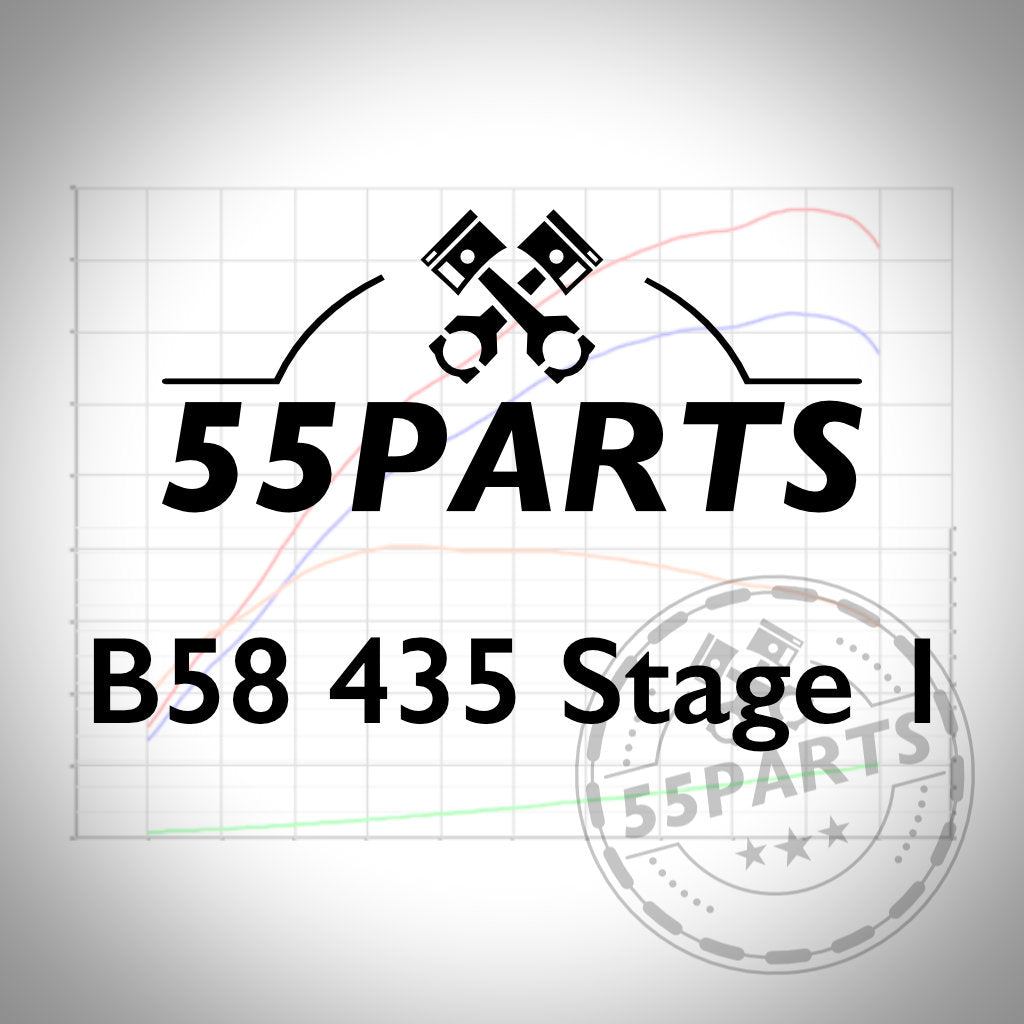 55Parts Special: Stage 1 Tune 435PS/570NM mit Gutachten für (fast) alle B58 Modelle ohne OPF (flashbar per MHD)