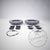 Das 55Parts Spezial Bremsen Upgrade Set passend für BMW 1er/2er F2x, 3er F3x 35i, 40i (345mm) beinhaltet zwei Bremsscheiben, Beläge, ein Sensorkabel & Metallteile – ideal für Ihr Hinterachs-Bremsen-Upgrade.