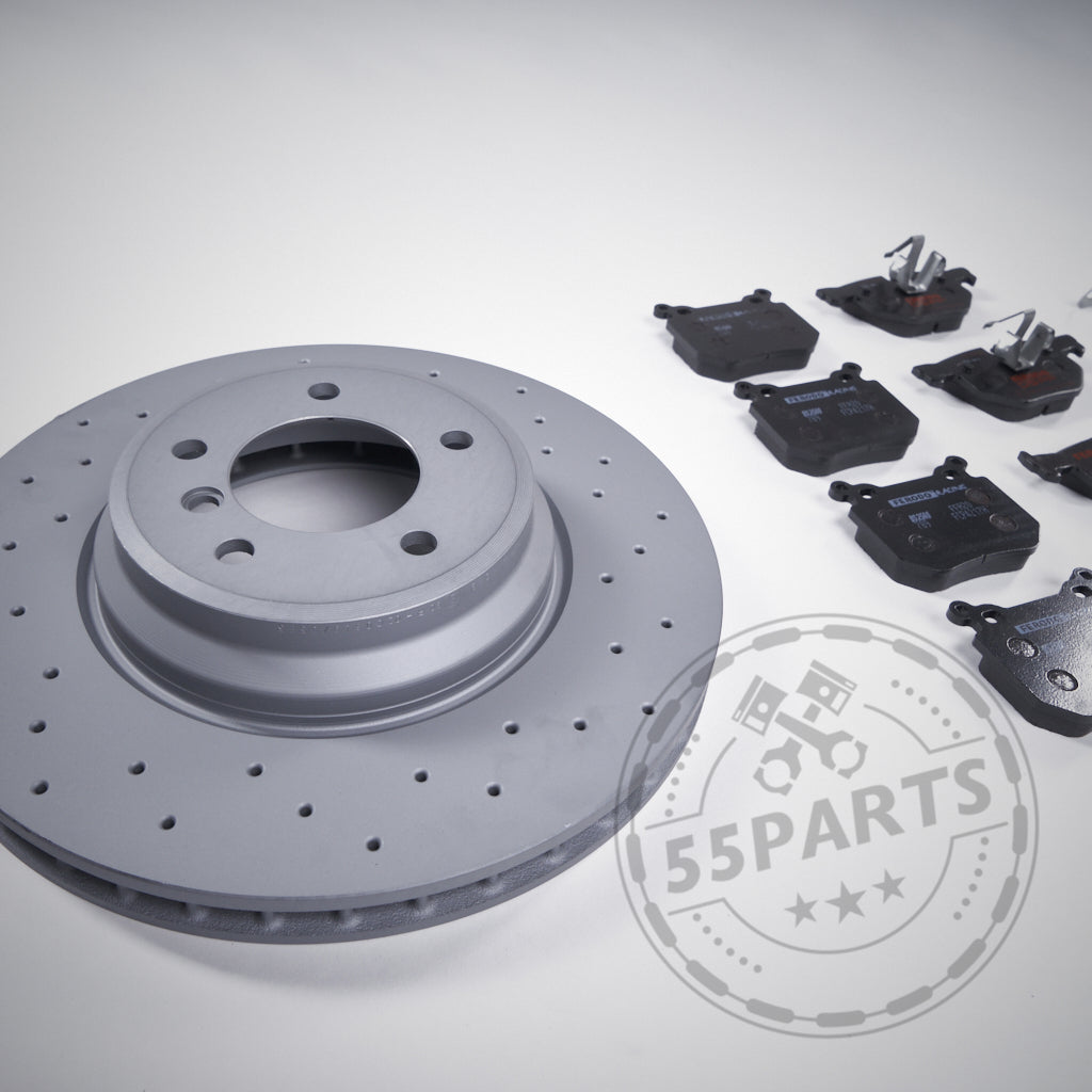 55Parts Special: Bremsen (Upgrade) Set Vorderachse passend für BMW 1er 2er F2x, 3er F3x 35i, 40i 340mm