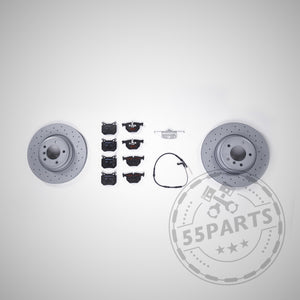 55Parts Special: Bremsen (Upgrade) Set Hinterachse passend für BMW 3er E9x 335i