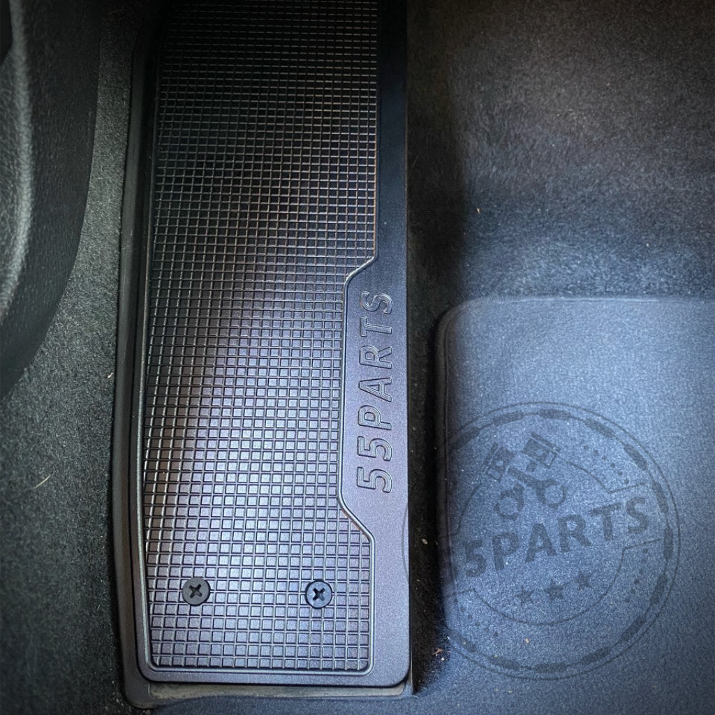 55Parts Special: Aluminium Fußstütze Fußablage mit 55Parts Logo passen