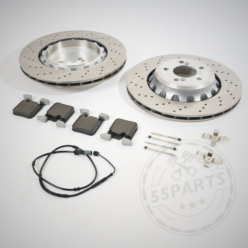 55Parts Special: Bremsen (Upgrade) Set Hinterachse F-Serie passend für