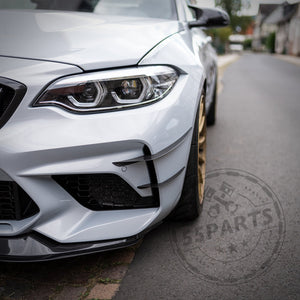 55Parts Special: Echtcarbon Carnards passend für BMW F87 M2 Competition, M2 CS