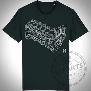 Reihensechser Motorblock T-Shirt - 55Parts