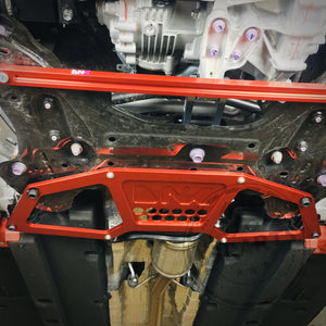 DNA Racing Versteifungsstrebe vorderer Achsträger hinten passend für Toyota Yaris GR