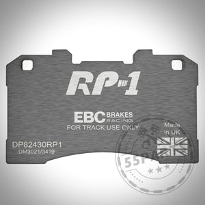 EBC Rennbremsbeläge RP-X, RP-1 passend für Toyota Yaris GR
