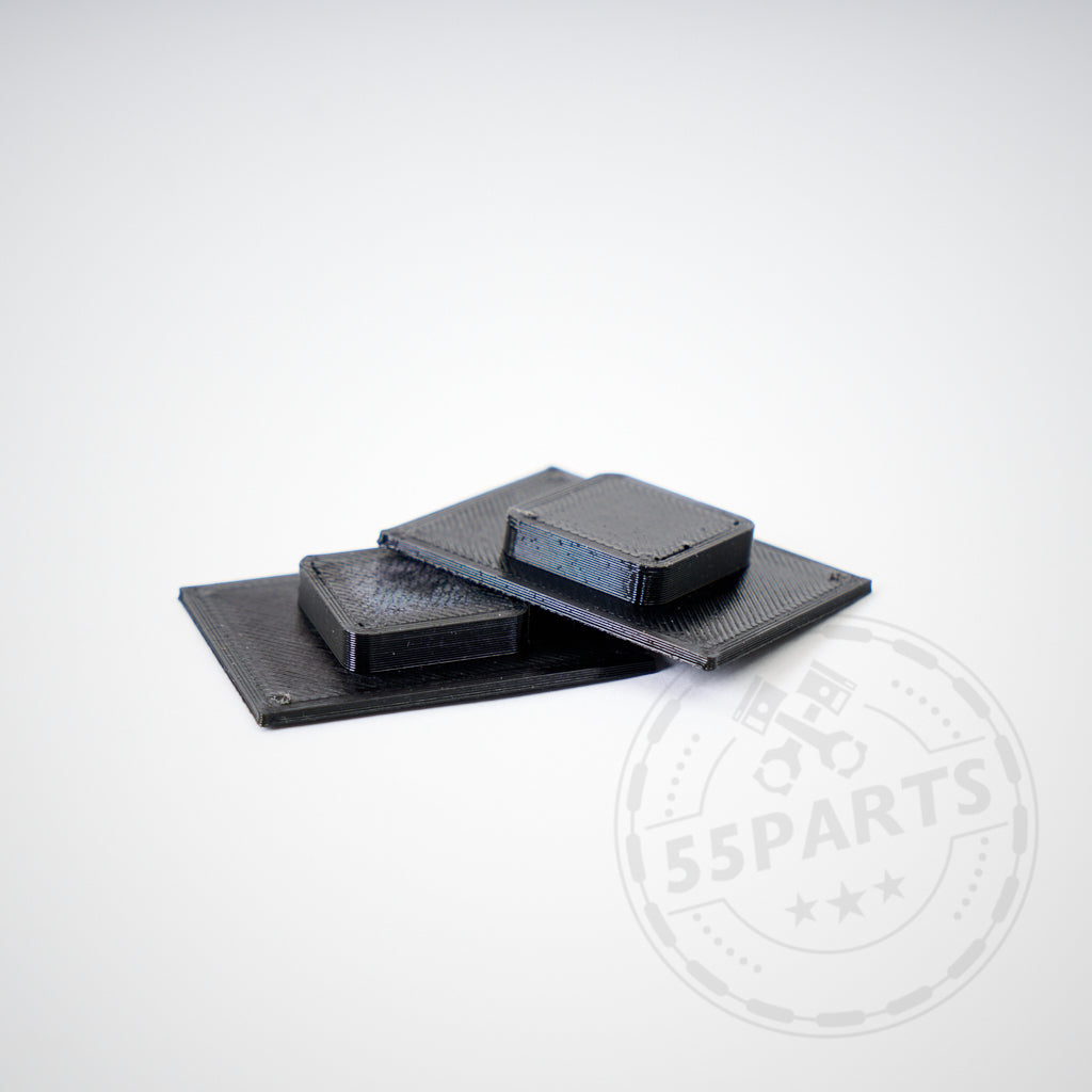 3D Druck Einsatz für Stoßstange mit kurzen Kennzeichen passend für Toy -  55Parts
