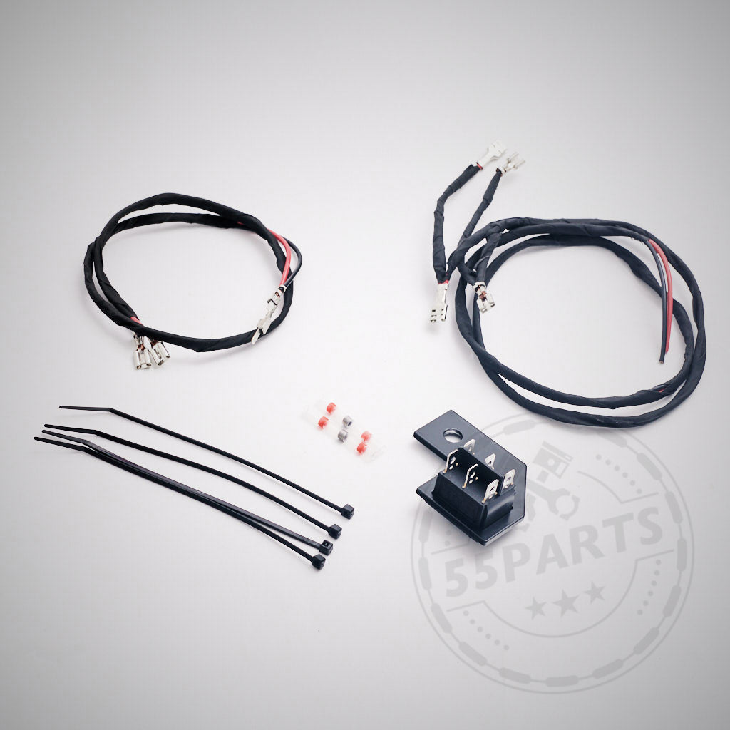 55Parts Exclusive Erweiterungskit für Stahl Seitenadapter mit Recaro Pole Position, passend für elektronische BMW Laufschienen – ideal zur Anpassung und Aufrüstung Ihres Fahrzeugs.