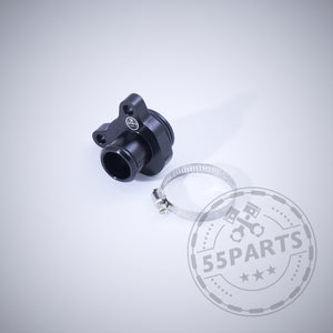 BMW 135i, 1er M Coupe, 335i(x) N54 Aluminium Wasserstutzen (Ersatz für Plastik Teil) - 55Parts