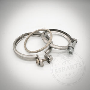 BMW M135i, M235i, 335i(x), 435i(x), M2 N55 F-Serie Montagesatz Downpipe - 55Parts