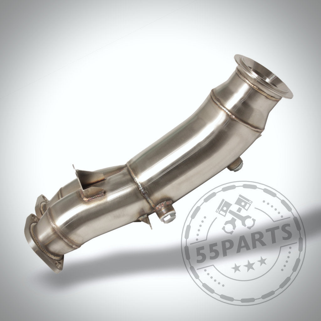 BMW 135i, 335i(x) N55 E-Serie Catless Katlose Downpipe - 55Parts