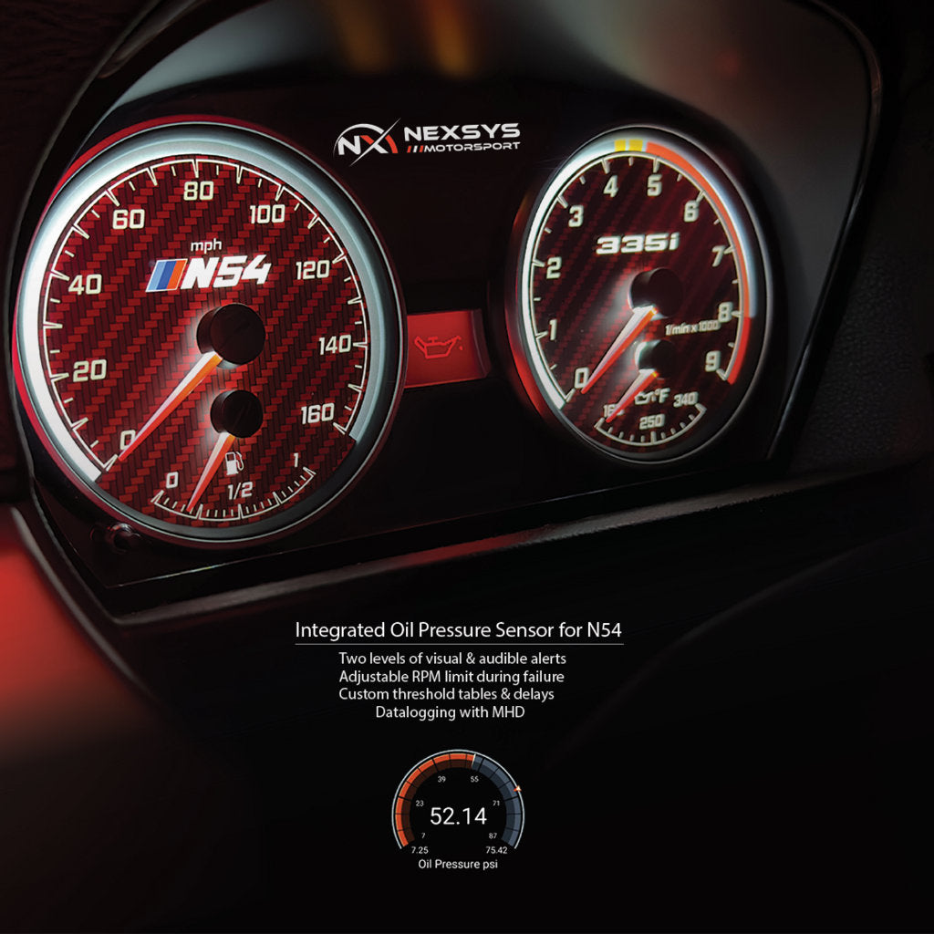 55Parts Exclusive: NexSys Motorsport Öldruck Sensor Kit passend für BMW 135i, 335i, 535i, Z4 mit N54 Motor