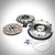 PTB Racings 55Parts Special Upgrade Kupplung inkl. EMS passend für BMW 114i, 116i, 118i und 316i mit N13-Motor – drei Kupplungsteile und Schrauben auf Weiß mit PTB- und 55Parts-Logos.
