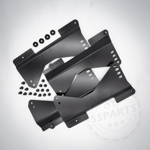 55Parts Exclusive: Stahl Seitenadapter für OEM Laufschienen mit Recaro Pole Position - 55Parts