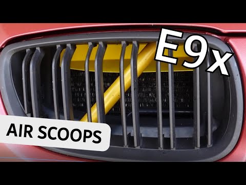 55Parts Exclusive: Bannik Engineering Airscoops passend für BMW E90, E91, E92, E93 3er (inkl. M3)